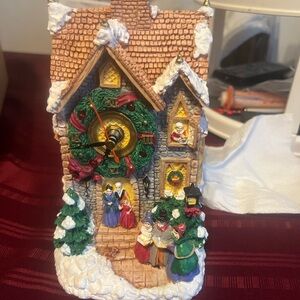 Holiday melody clock with 12 melodies